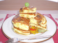 干し芋ホットケーキ
