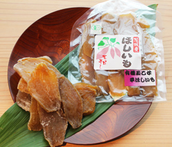 茨城産:有機平干し芋(100g)