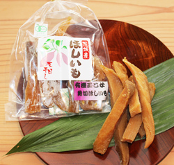 茨城産:有機角切り芋(100g)